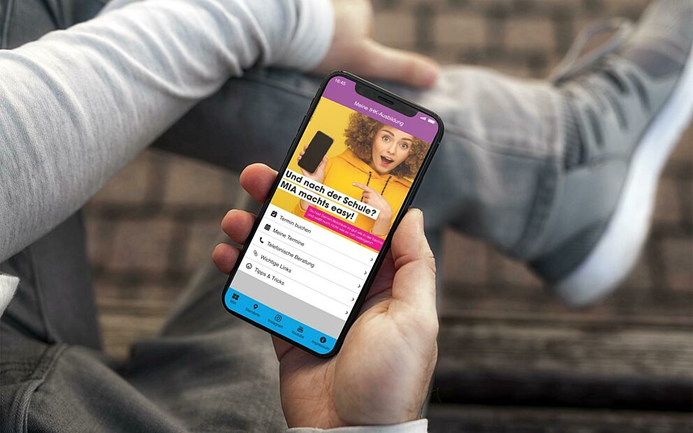 Mia App der IHK Mia App der IHK